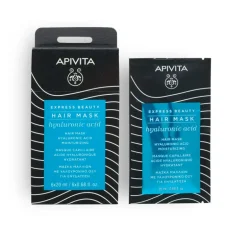 APIVITA EXPRESS BEAUTY HAIR MASK HYALURONIC ACID  20ML
