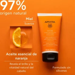 Après-Shampooing Shine & Vitality Au Miel Et À L'orange