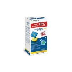 ARKOVITAL MAGNESIO 375 MG+B6  PACK DE 21 COMPRIMIDOS x 2