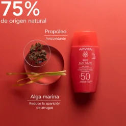 Bee Sun Safe Invisible Face Fluid Dry Touch Spf 50