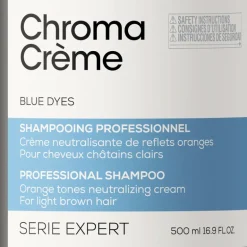 Chroma Crème Shampooing neutralisant pour les tons orangés