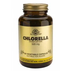 CLORELLA (de pared celular rota) Cápsulas Vegetales