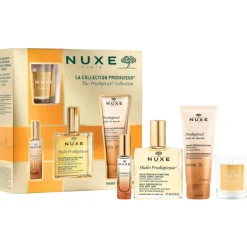 Coffret Huile Prodigieuse + Prodigieux Aceite de Ducha + Prodigieux le Parfum + Prodigieux Vela