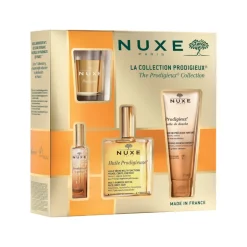 Coffret Huile Prodigieuse + Prodigieux Aceite de Ducha + Prodigieux le Parfum + Prodigieux Vela