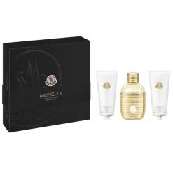 Coffret Moncler Pour Femme Eau de Parfum Shower Gel Body Cream