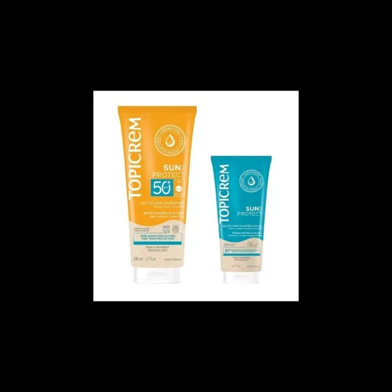 Coffret Sun Protect Solar Lait SPF50+ + Après-soleil