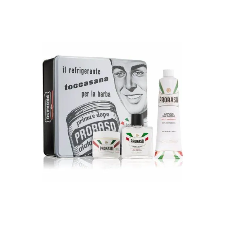 COFFRET VINTAGE LIGNE BLANCHE POUR PEAUX SENSIBLES