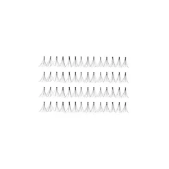 Faux Cils De Groupe Sans Noeud Moyen