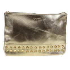 JJDK VANITY CASE AMYBETH CLUTCH GOLD