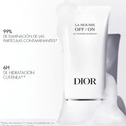 LA MOUSSE OFF/ON Mousse nettoyante anti-pollution au nénuphar blanc français purifiant