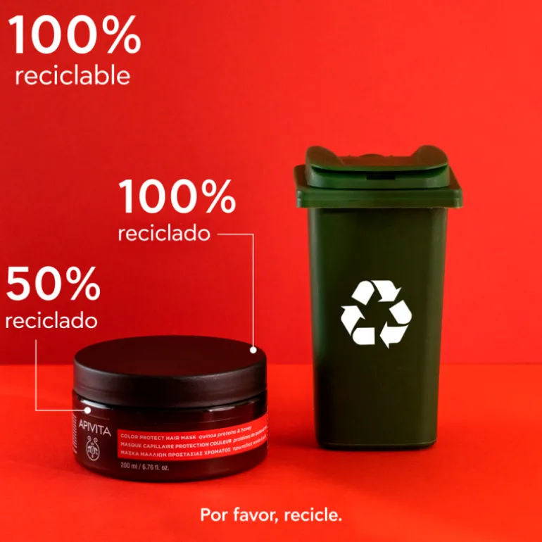 Masque Capillaire Colorant Aux Protéines De Quinoa Et Au Miel