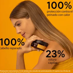 Masque Nourrissant Et Réparateur À La Kératine Pour Cheveux Secs Et Abîmés