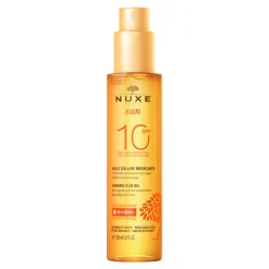 NUXE SUN TANNING OIL FACE AND BODY SPF10 150ML