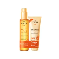 PACK NUXE SUN ACEITE BRONCEADOR ROSTRO Y CUERPO + REGALO