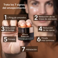 Queen Bee Crème Anti-âge Revitalisante pour les Yeux