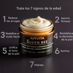 Queen Bee Crème régénérante anti-âge Texture légère absolue