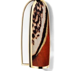 Rouge G Majestic Feathers Boîtier Joya avec Double Miroir Édition Limitée