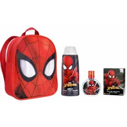 Spiderman Mochila Eau De Toilette Vapourisateur 50Ml +Gel 300Ml
