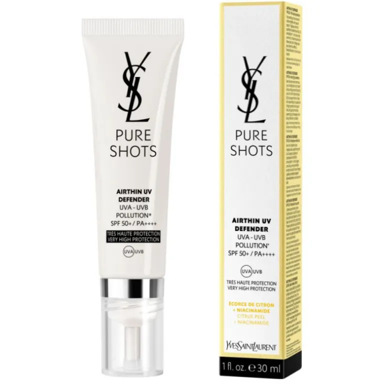 YVES SAINT LAURENT SHOTS UV DEFENDER PROTECTOR SOLAR 30 ML.